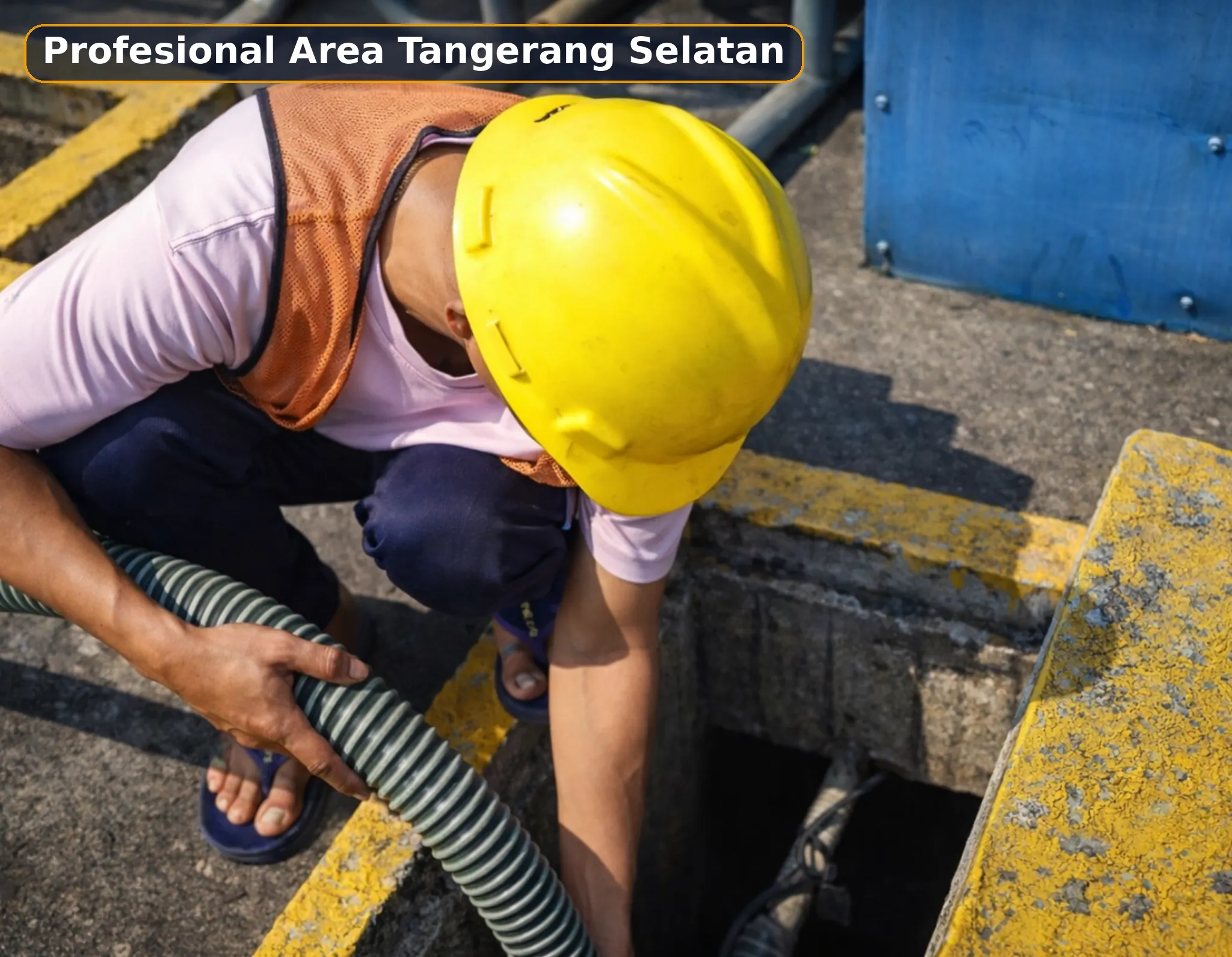 Sedot lemak grease trap Tangerang Selatan