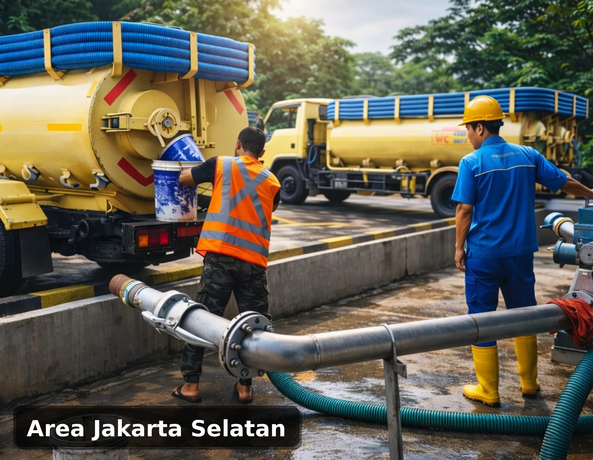 Sedot WC dan septic tank Jakarta Selatan