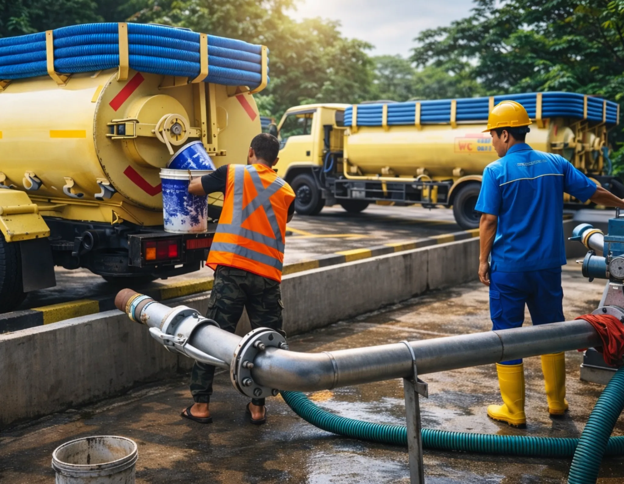 Sedot WC dan septic tank