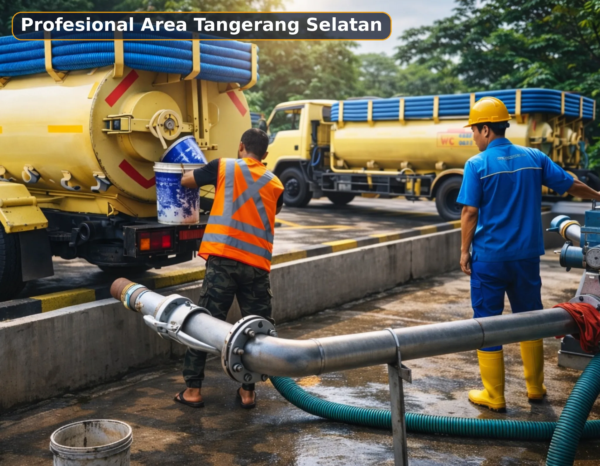 Sedot WC dan septic tank Tangerang Selatan