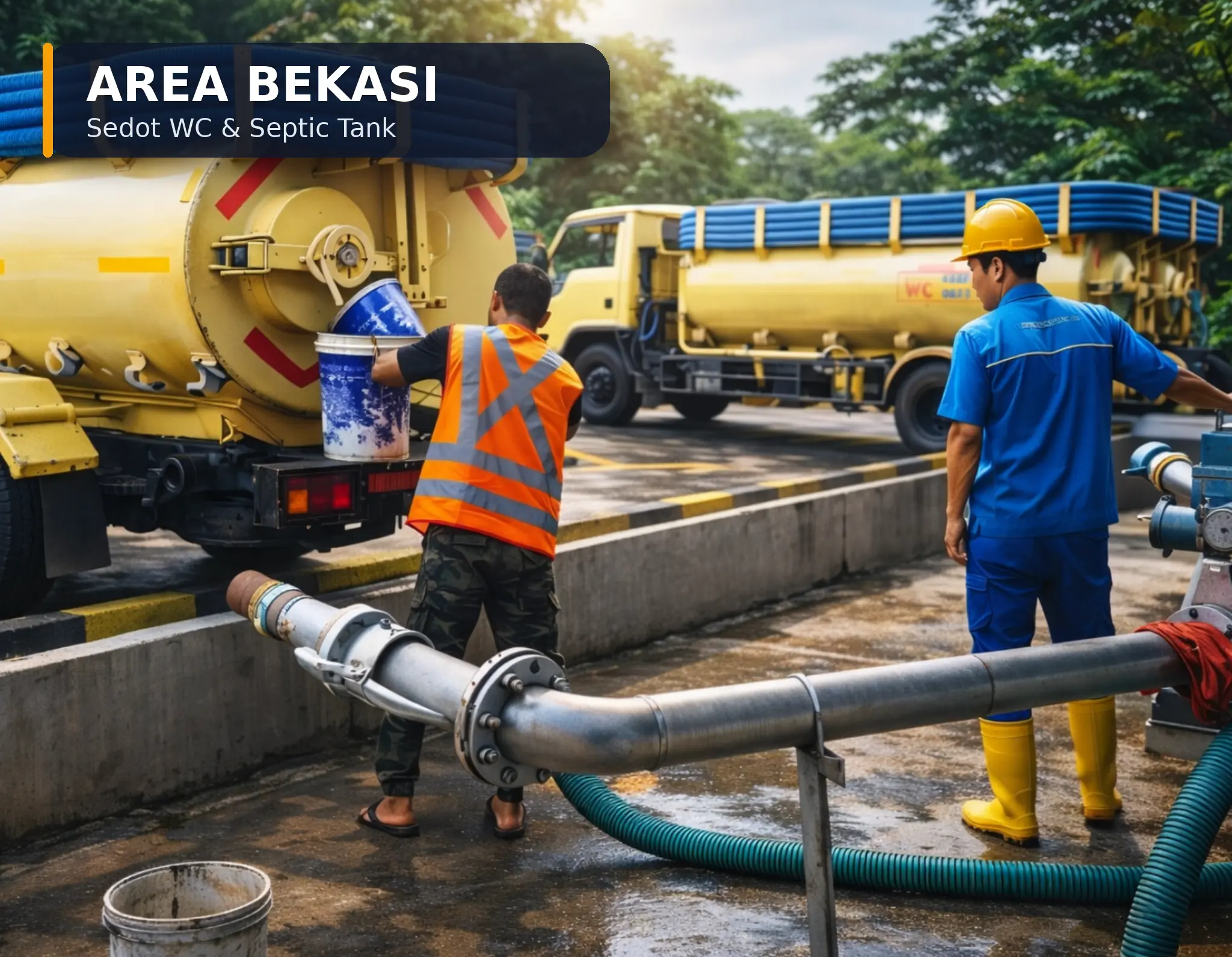 Sedot WC dan septic tank Bekasi